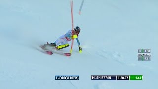 Mikaela Shiffrin WINS - Slalom Day 1 - 2015 Nature Valley Aspen Winternational