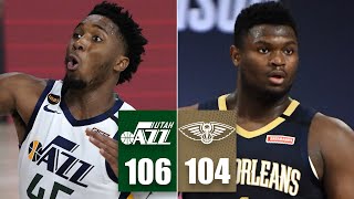 Utah Jazz vs. New Orleans Pelicans | 2019-20 NBA Highlights