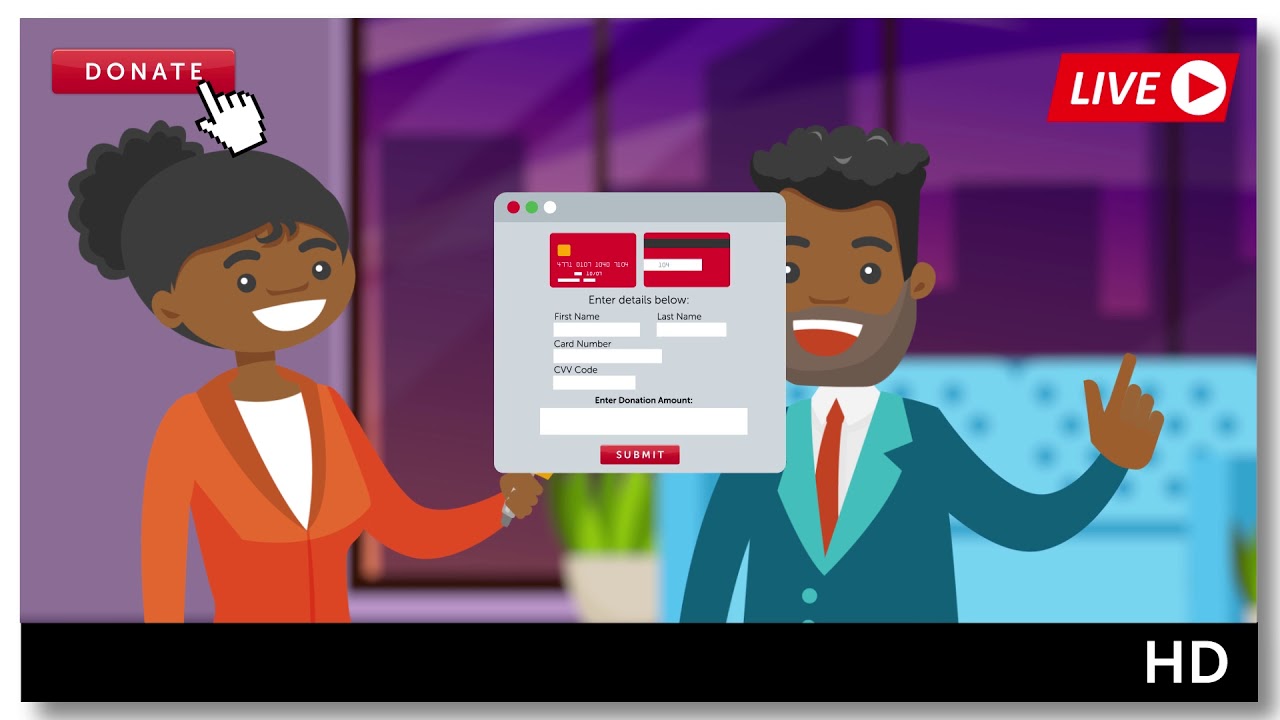 Donation Button Youtube