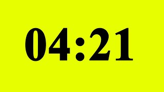 4 Minute 21 Second Timer