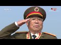 fifteen military units march in formation for national day parade cctv english