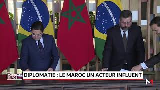 Diplomatie: le Maroc un acteur influent