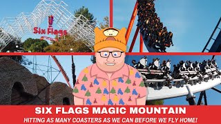 We visited Six Flags Magic Mountain! (November 2019)