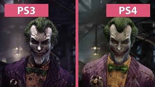 Batman Arkham Asylum – PS3 vs. PS4 Return to Arkham Remaster Graphics Comparison