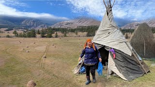 Nomads of Altay Mountains Nowadays. How people live in remote places of Russia?