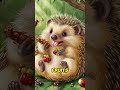 hedgehogs 5 quick prickly facts hedgehog facts shorts