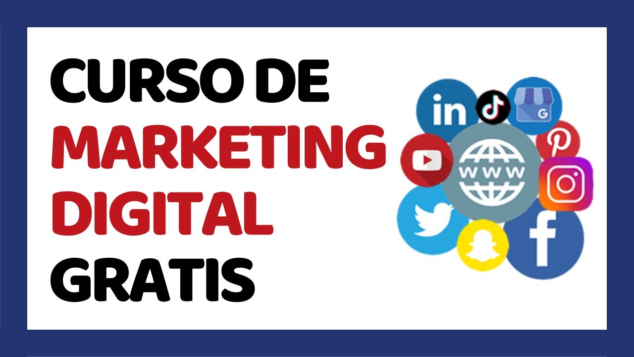 Curso De Marketing Digital GRATIS - YouTube