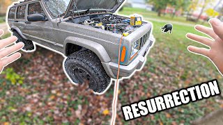 Bringing The XJ Back From The Dead! | First Startup In Years..