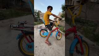 Cycle Powered by DC motor #shorts #devkeexperiment