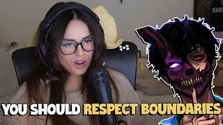 Valkyrae CALLS OUT viewer OBSESSED with CORPSE