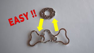 Hanayama Coaster Puzzle Solution