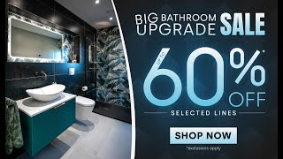 Big Bathroom Upgrade Sale 🚿 | Plan Your New Bathroom in February & Save Up to 60% I Bathshack I UK
