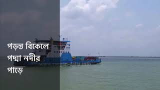 পড়ন্ত বিকেলে পদ্মা নদীর পাড়ে ।। Bank of The Padma River || #FlowWithFoysol