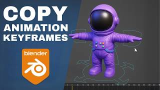 How to Copy Animation to Another Blender File (Rigged Characters Tutorial)