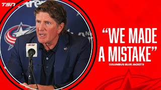 ‘We made a mistake’: Blue Jackets apologize for the hiring of Mike Babcock