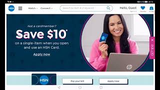 HSN Credit Card Synchrony Bank Login ⏬👇