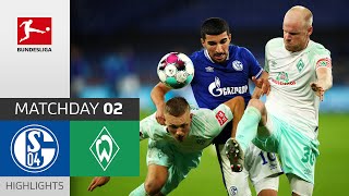 FC Schalke 04 - SV Werder Bremen | 1-3 | Highlights | Matchday 2 – Bundesliga 2020/21