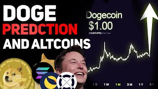 MASSIVE DOGECOIN PRICE PREDICTION (100X ALTCOINS LIST!) HUGE CRYPTO UPDATE!