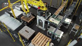 IMS Robotic Depalletizer - Creating Variety Packs for the Beverage Industry