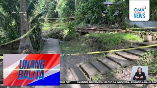 Hindi bababa sa 15 bahay sa Brgy. Matinik, nasira matapos umangat ang lupa | Unang Balita