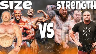 Training for MUSCLE vs STRENGTH Ft. Dr Mike