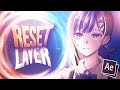 RESET Layers in ONE Click / After Effects AMV Edit Script Tutorial