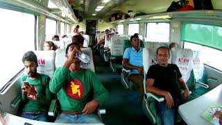 বিলাসবহুল ট্রেন!! Dhaka to Rajshahi !! silkcity express