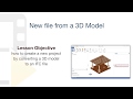 usBIM.viewer+ Tutorial | New IFC file from 3D model | ACCA Software