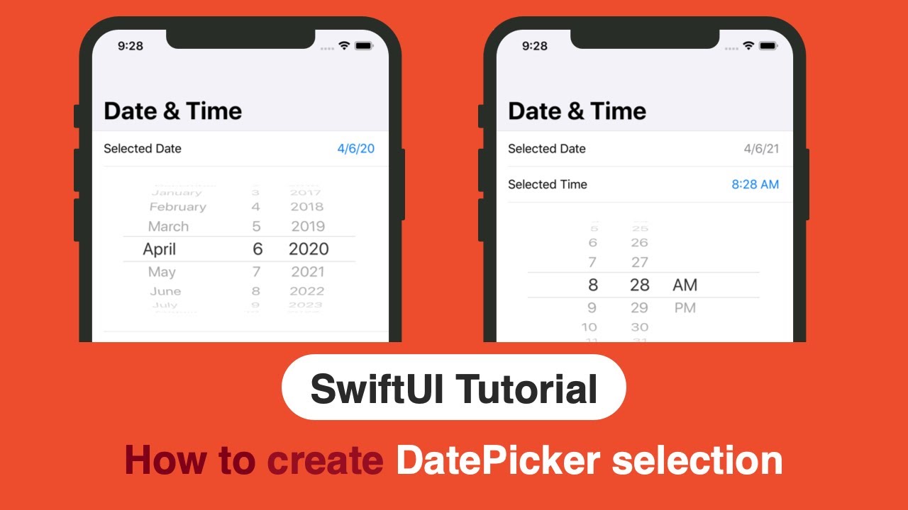 How To Create Date And Times Selection With Datepicker In Swiftui