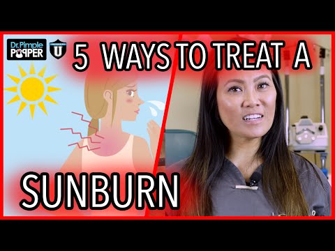 HOW TO TREAT A SUNBURN | WITH DR. SANDRA LEE HOW TO TREAT A SUNBURN | WITH DR. SANDRA LEE