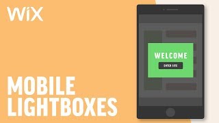 Mobile Lightboxes | Wix Tutorial