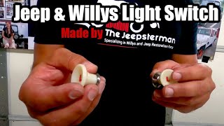 Willys \u0026 Jeep Light Switch by JeepsterMan