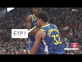 Explain One Play: Steph - JaVale relay lob play by Brandin and Trayce settles Warriors vs Pelicans