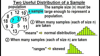 Statistics: Ch 7 Sample Variability (2 of 14) Two Useful Distributions of a Sample
