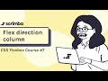Flex direction column | CSS Flexbox tutorial