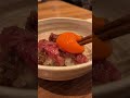 【中目黒】とろけるロールは濃厚な卵と共に焼きすき風に 炭火焼肉ホルモンうしごろ 焼肉 ロース 東京グルメ 中目黒グルメ