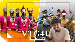 VTG4U is live! telugu 2 finger mobile player solo vs squad 99