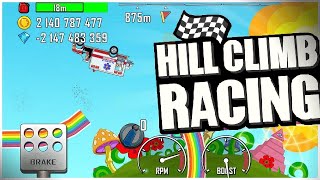 Ambulance Is Funny In Rainbow | Short Funny Video | Hill Climb Racing 1 | MRstark Gaming