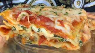 Delicious Spinach Lasagna Recipe