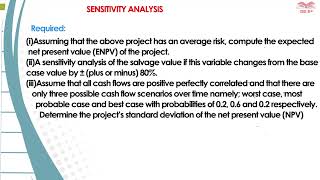 Sensitivity Analysis Shorts