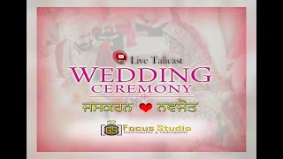 Wedding Reception Live Jaskaran💞 Navjot//Live By: G.S Focusstudio (Patiala) 98558-24864. 98786-41398