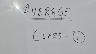 AVERAGE CLASS 1 || THE BASIC || PREET DABAS