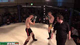 David McArdle vs Adam Ledwidge - Cage Legacy Kickboxing 3