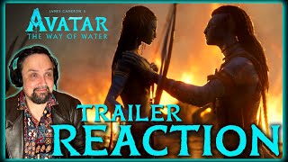 AVATAR: THE WAY OF WATER OFFICIAL TRAILER REACTION!