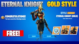How to Unlock BLACK and GOLD Style of Eternal Knight Fortnite