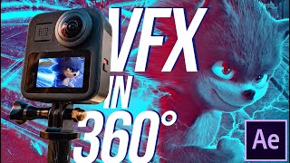 VFX in 360 - Sonic Super Speed GoPro MAX Reframe Tutorial for Instagram