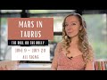 Mars in Taurus Horoscopes: June 9th - July 20th 2024. All Signs.