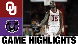 #14 Oklahoma vs Central Arkansas Highlights | NCAA Men's Basketball | 2024 College Basketball