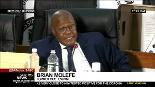 State Capture Inquiry | Brian Molefe blames President Ramaphosa for Eskom challenges