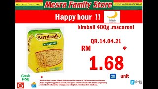 Kimball 400g Macaroni RM1.68